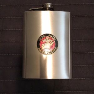 USMC 8 oz Flask
